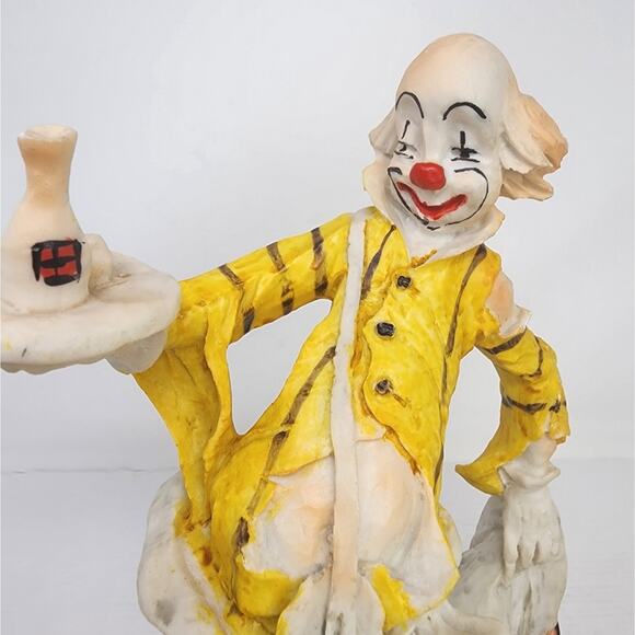 Dante by Aldo Clown Vintage Creative World Waiter Figurine Clown Collectors - Picture 2 of 8
